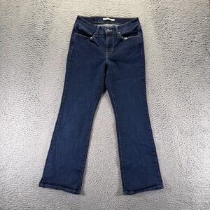 Levi's Jeans Womens 4 Blue Cotton Denim Bootcut Classic Workwear Stretch Travel